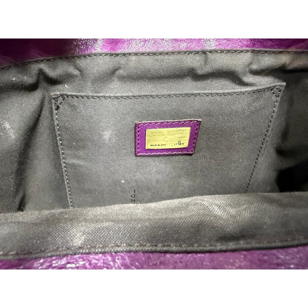 Fendi Patent Leather B Bag EUC - Picture 6 of 8